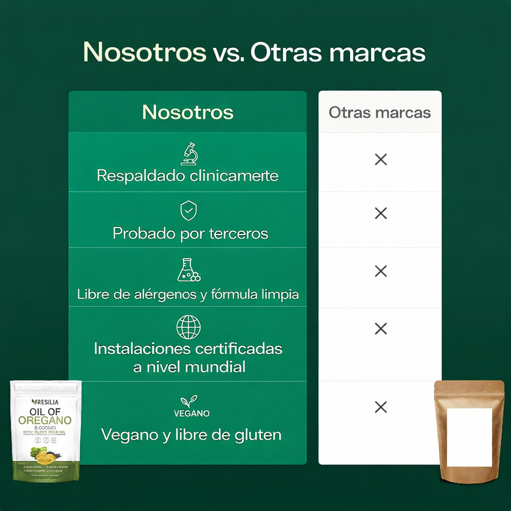 Cápsulas de Aceite de Orégano – Refuerza de forma natural la inmunidad y la salud intestinal desde dentro