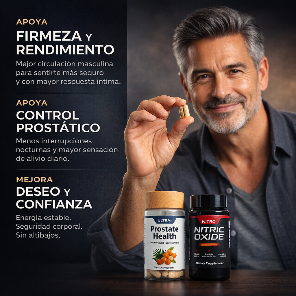 Combo Prostático | Menos interrupciones nocturnas, más descanso