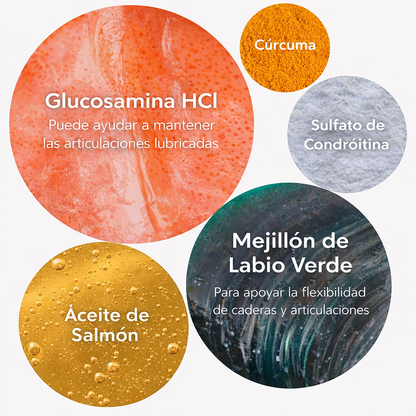 Masticables para el cuidado de las articulaciones