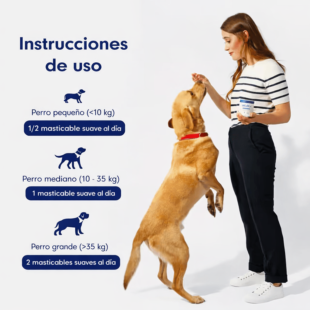 Masticables para el cuidado de las articulaciones