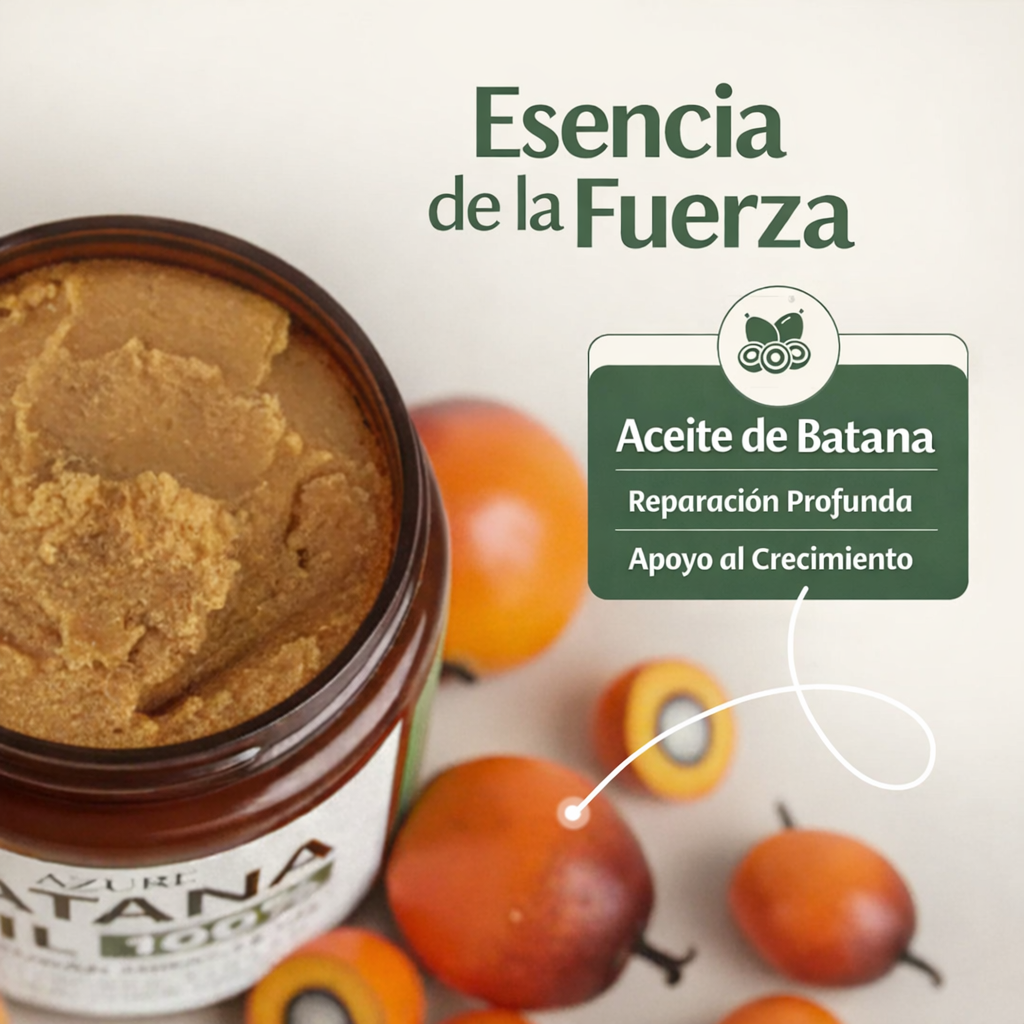 Aceite Natural para el Crecimiento Capilar de Batana