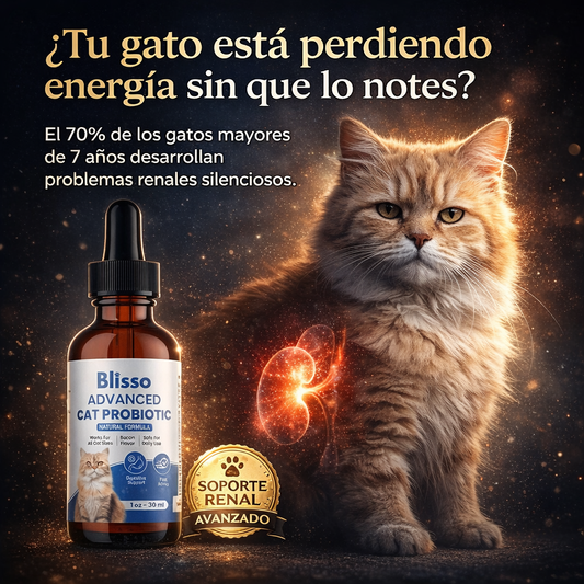 BlissoPet | Probiótico Avanzado para Gatos