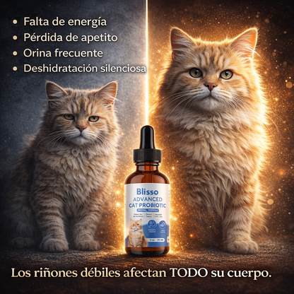 BlissoPet | Probiótico Avanzado para Gatos