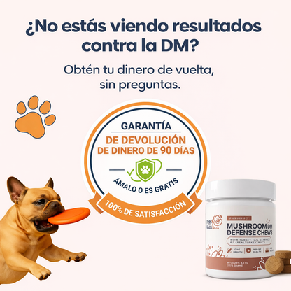 Conoce el suplemento #1 recomendado por veterinarios para DM