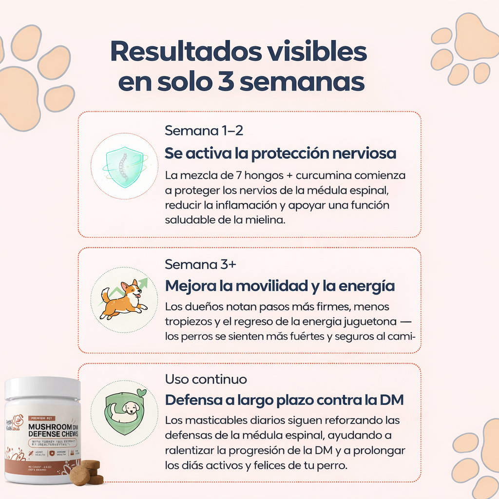 Conoce el suplemento #1 recomendado por veterinarios para DM
