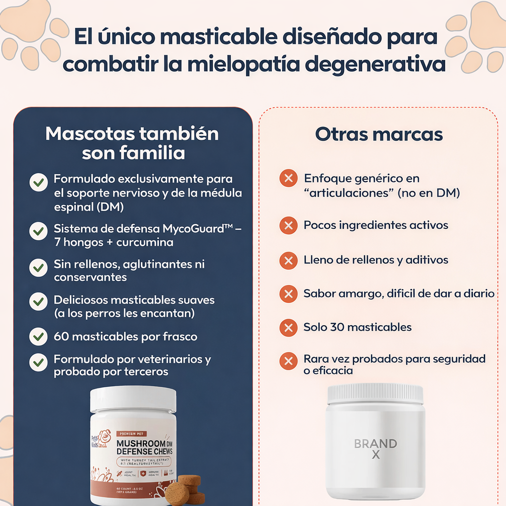 Conoce el suplemento #1 recomendado por veterinarios para DM