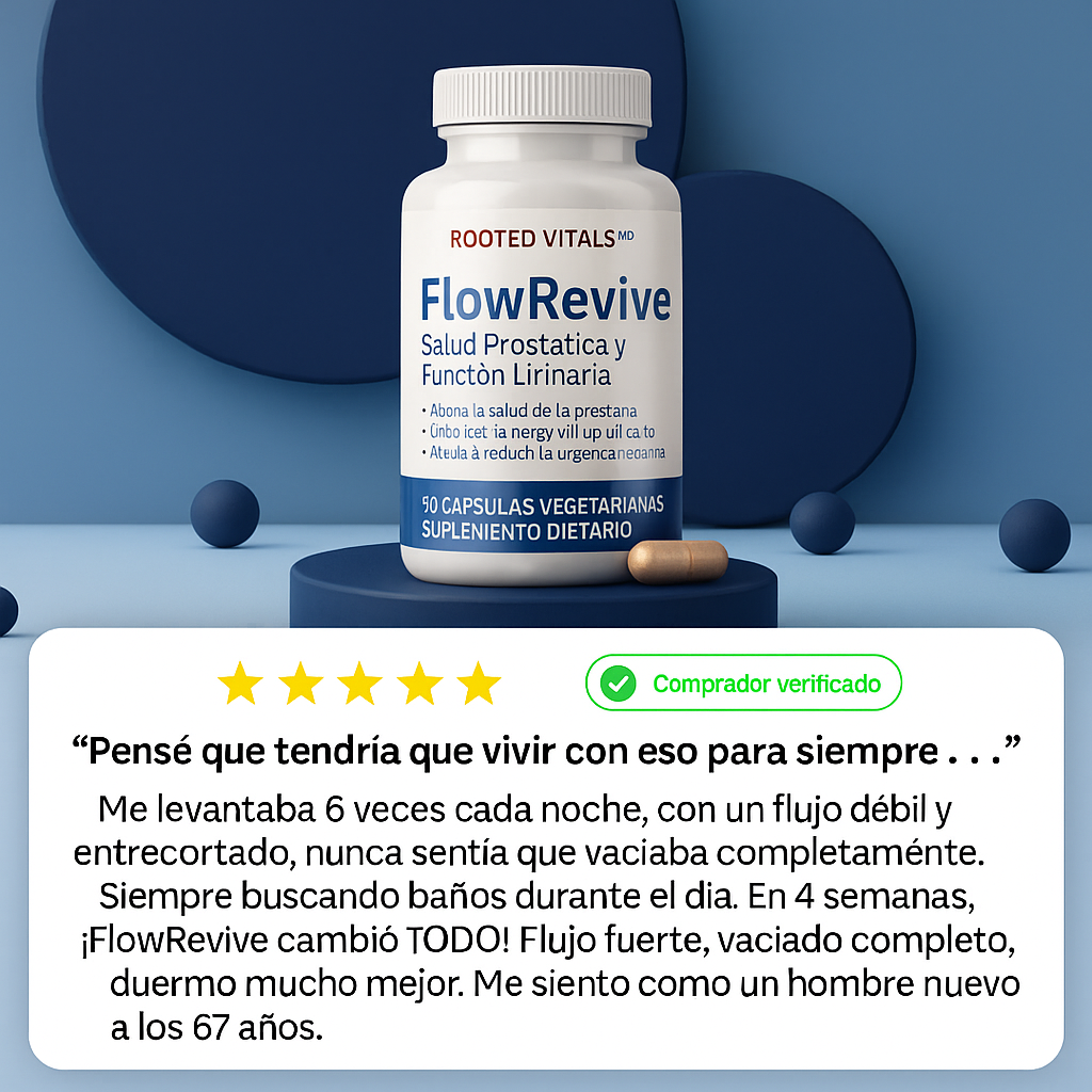 FlowRevive - Vacía tu vejiga por completo