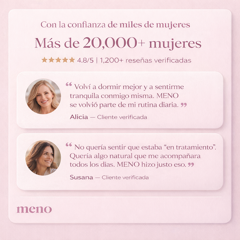 MenoCalm® | Controla tus sofocos en 14 días