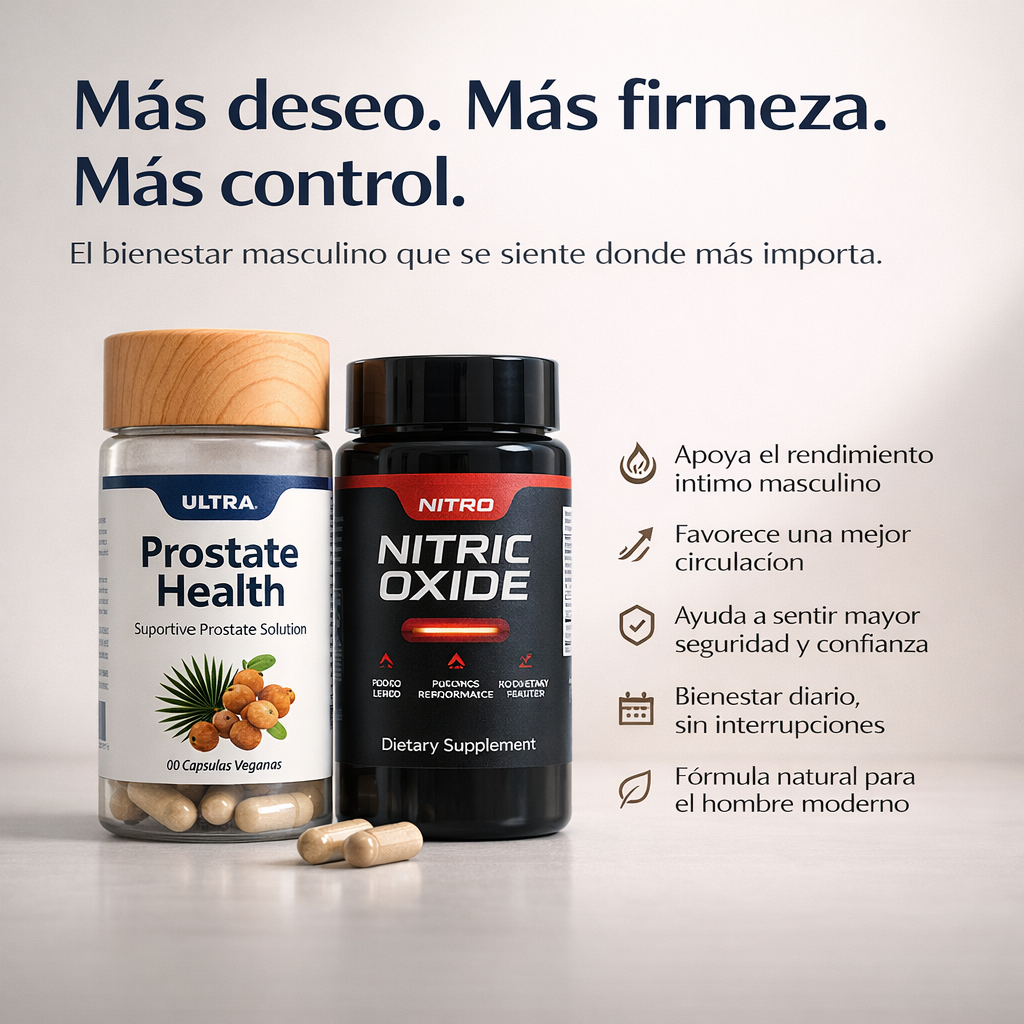 Combo Prostático | Donde la potencia masculina empieza de nuevo.
