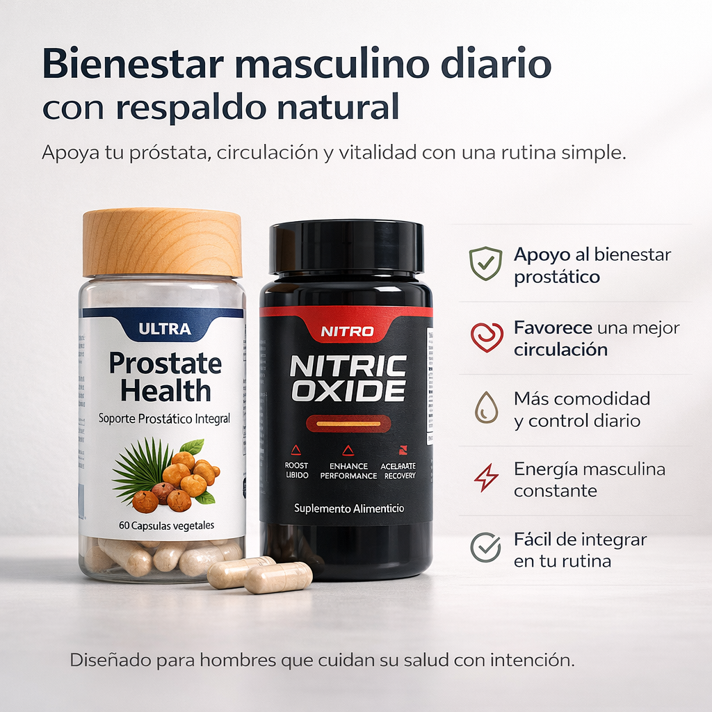 Combo Prostático | Menos interrupciones nocturnas, más descanso