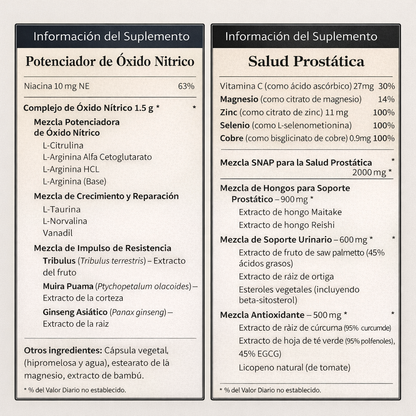 Combo Prostático | Menos interrupciones nocturnas, más descanso