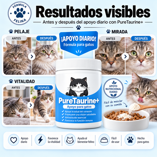 Guía Cuidado Felino PureTaurine