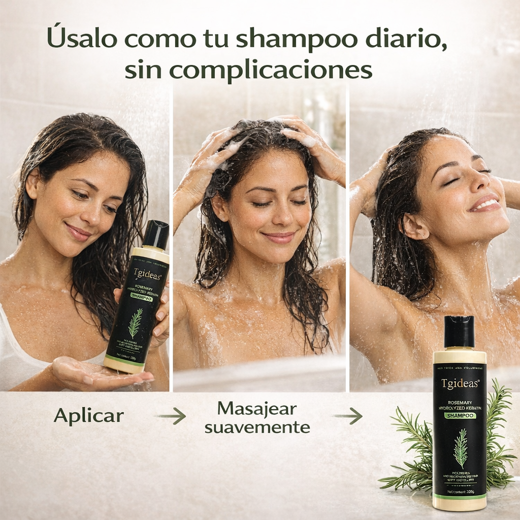 BioKeratin® Shampoo – Cabello más fuerte y abundante