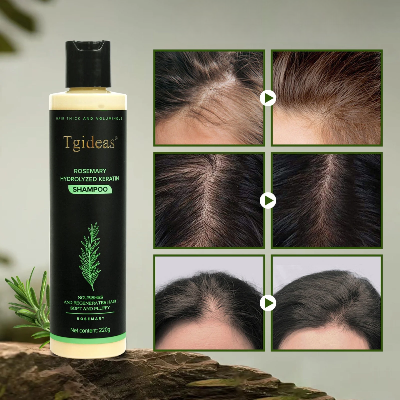 BioKeratin® Shampoo – Cabello más fuerte y abundante
