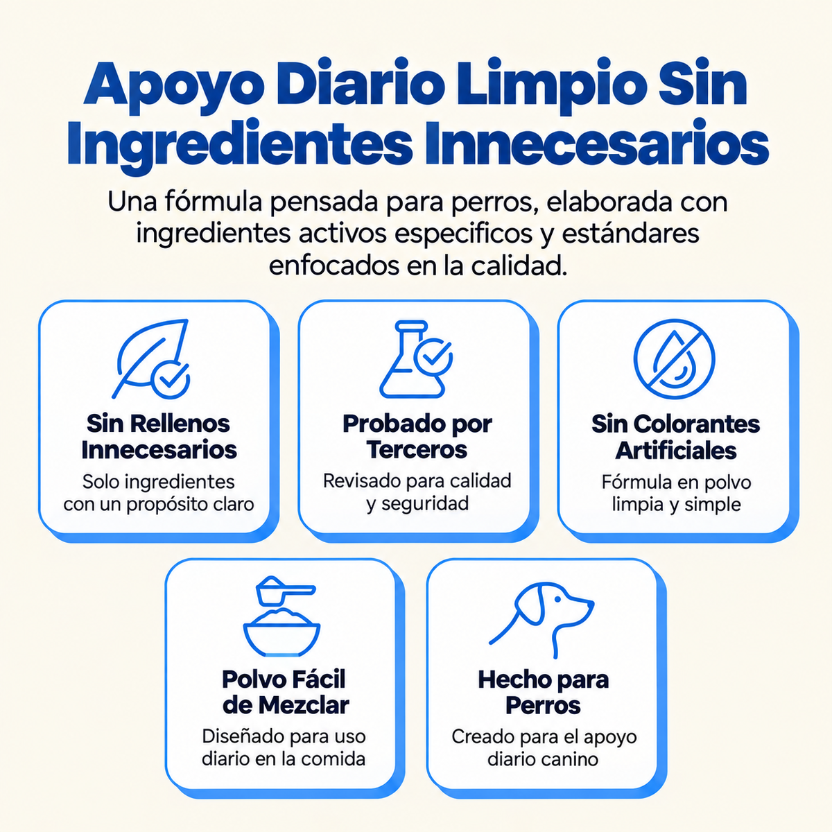 PureTaurine+ | Apoyo para Perros