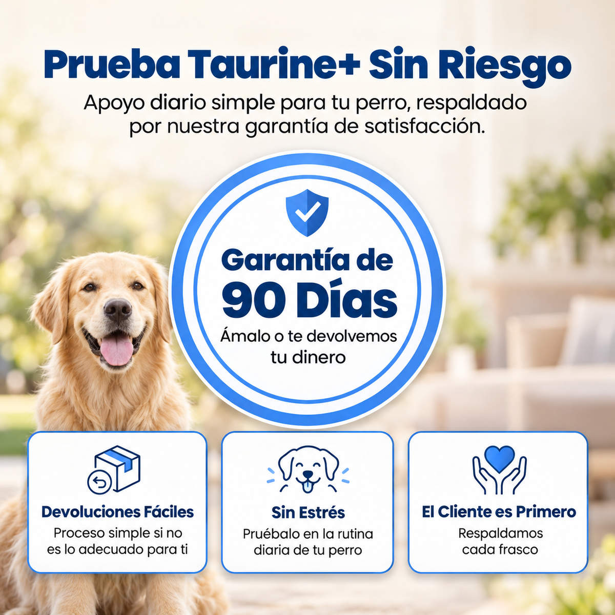 PureTaurine+ | Apoyo para Perros