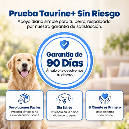 PureTaurine+ | Apoyo para Perros