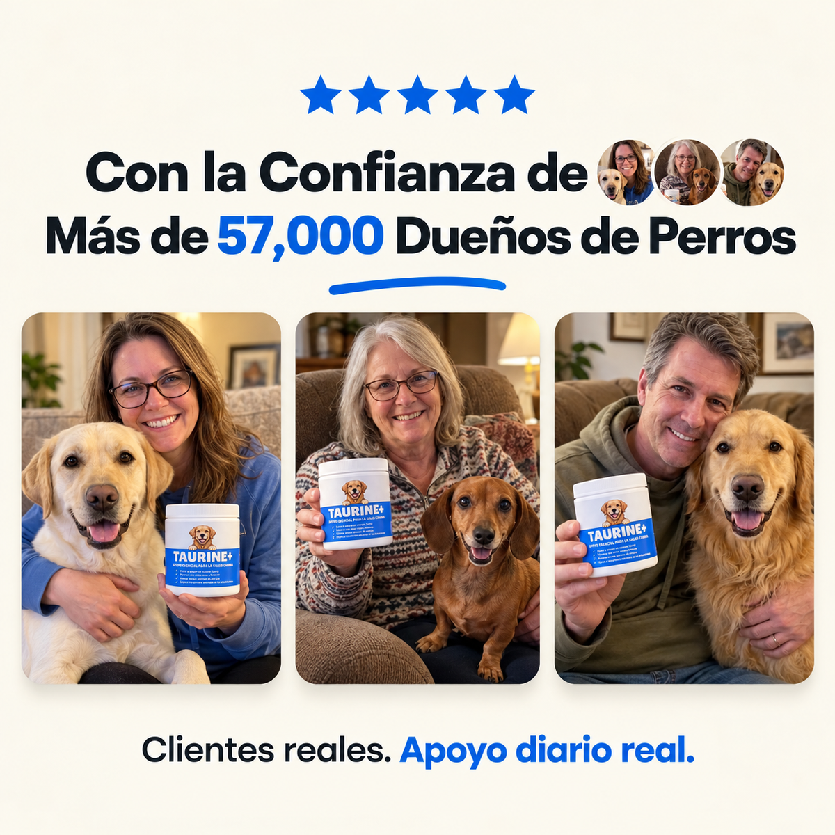PureTaurine+ | Apoyo para Perros