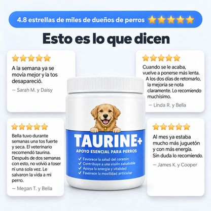 PureTaurine+ | Apoyo para Perros