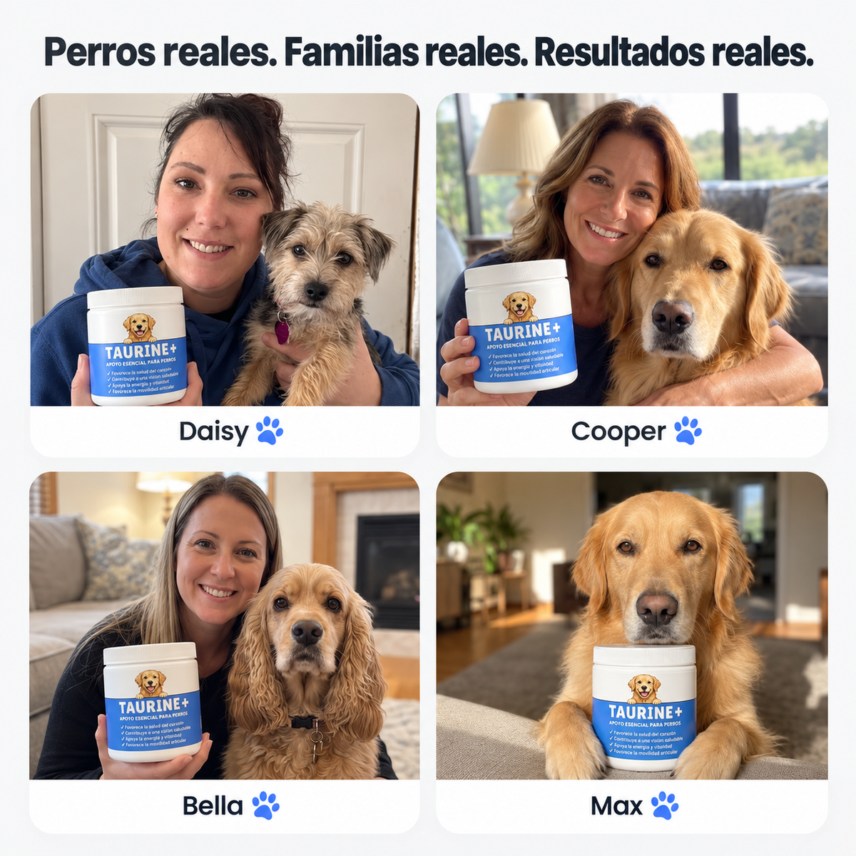 PureTaurine+ | Apoyo para Perros