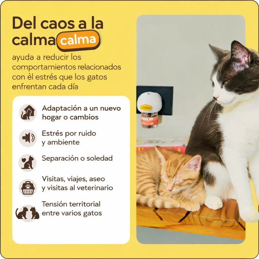 Kit Difusor Calmante para Gatos