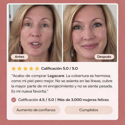 Legacare® | Maquillaje para piel madura