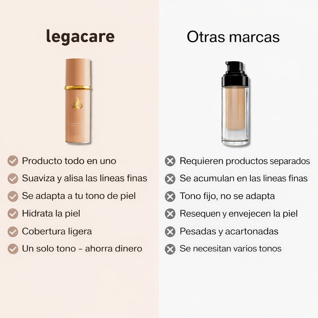 Legacare® | Maquillaje para piel madura