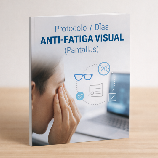 Protocolo Anti-Fatiga Visual en Pantallas (7 días)